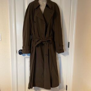 Ralph Lauren trench coat.​​​​​​​​​​​​​​​​​​​​​​​​
